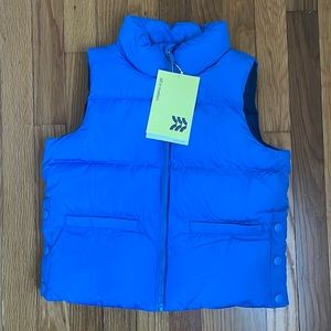 All In Motion Blue Puffer Vest